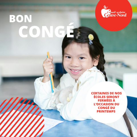 21 mars Conge du printemps